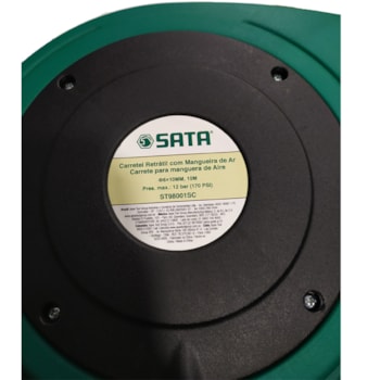 CARRETEL RETRÁTIL COM MANGUEIRA 10M - ST98001SC SATA CARRETEL RETRÁTIL COM MANGUEIRA 10M - ST98001SC SATA