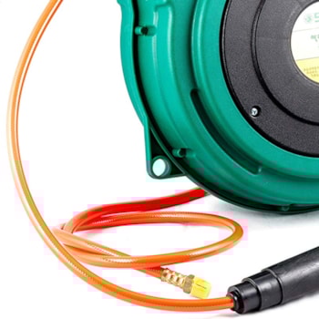 CARRETEL RETRÁTIL COM MANGUEIRA 10M - ST98001SC SATA CARRETEL RETRÁTIL COM MANGUEIRA 10M - ST98001SC SATA
