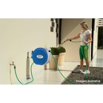 CARRETEL RETRÁTIL COM MANGUEIRA DE ÁGUA 10 METROS - SCHULZ - 920.1200-0 CARRETEL RETRÁTIL COM MANGUEIRA DE ÁGUA 10 METROS - SCHULZ - 920.1200-0