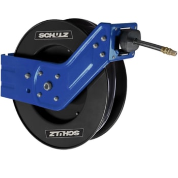 CARRETEL RETRÁTIL COM MANGUEIRA DE AR 15M - 920.1216-0 SCHULZ CARRETEL RETRÁTIL COM MANGUEIRA DE AR 15M - 920.1216-0 SCHULZ