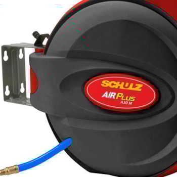 CARRETEL RETRATIL COM MANGUEIRA DE AR 30 METROS - SCHULZ CARRETEL RETRATIL COM MANGUEIRA DE AR 30 METROS - SCHULZ