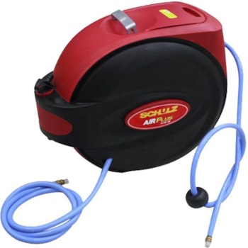 CARRETEL RETRATIL COM MANGUEIRA DE AR 30 METROS - SCHULZ CARRETEL RETRATIL COM MANGUEIRA DE AR 30 METROS - SCHULZ