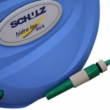 CARRETEL RETRÁTIL DE ÁGUA COM MANGUEIRA DE 20 METROS SCHULZ - 920.1201-0 CARRETEL RETRÁTIL DE ÁGUA COM MANGUEIRA DE 20 METROS SCHULZ - 920.1201-0