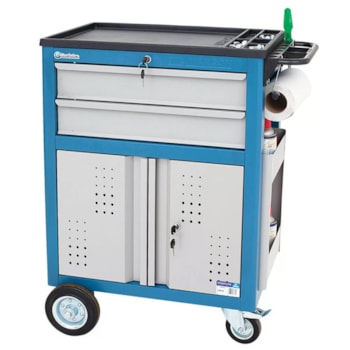 CARRINHO FECHADO COM 2 GAVETAS PORTA INFERIOR - CR-39 MARCON CARRINHO FECHADO COM 2 GAVETAS PORTA INFERIOR - CR-39 MARCON