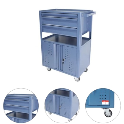 CARRO OFICINA/MANUTENÇÃO ABERTO COM 3 GAVETAS - NC-10 MARCON CARRO OFICINA/MANUTENÇÃO ABERTO COM 3 GAVETAS - NC-10 MARCON