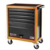 CARRO P/ FERRAMENTAS LARANJA C/ 5 GAVETAS E 1 PORTA C/ TRANCAS - 44950009 TRAMONTINA PRO CARRO P/ FERRAMENTAS LARANJA C/ 5 GAVETAS E 1 PORTA C/ TRANCAS - 44950009 TRAMONTINA PRO