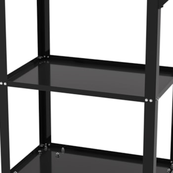 CARRO P/ FERRAMENTAS PRETO ABERTO C/ 3 BANDEJAS DESMONTAVEL - 44950951 TRAMONTINA PRO CARRO P/ FERRAMENTAS PRETO ABERTO C/ 3 BANDEJAS DESMONTAVEL - 44950951 TRAMONTINA PRO