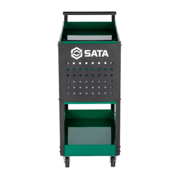 CARRO PARA FERRAMENTAS 3 GAVETAS COM RODAS DE PU SUPORTA 80KG - ST95222B SATA