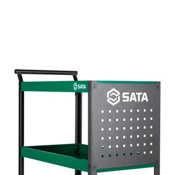 CARRO PARA FERRAMENTAS 3 GAVETAS COM RODAS DE PU SUPORTA 80KG - ST95222B SATA