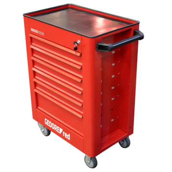 CARRO PARA FERRAMENTAS COM 6 GAVETAS MODELO ESSENCIAL R20150106 - 3301664 GEDORE RED