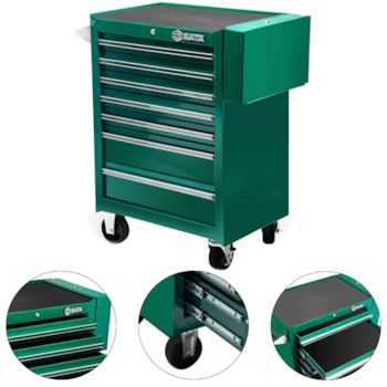 CARRO PARA FERRAMENTAS COM 7 GAVETAS - ST95107SC SATA CARRO PARA FERRAMENTAS COM 7 GAVETAS - ST95107SC SATA
