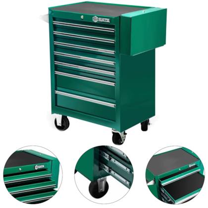 CARRO PARA FERRAMENTAS COM 7 GAVETAS - ST95107SC SATA CARRO PARA FERRAMENTAS COM 7 GAVETAS - ST95107SC SATA