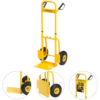 CARRO PARA TRANSPORTE DE CARGA DOBRÁVEL 120KG