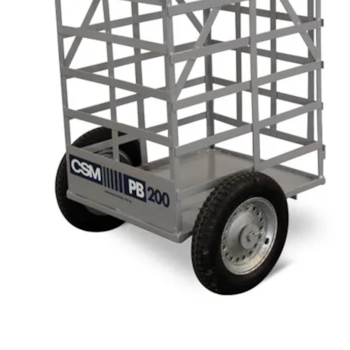 CARRO PORTA BLOCOS CAPACIDADE 200KG PB200 - CSM