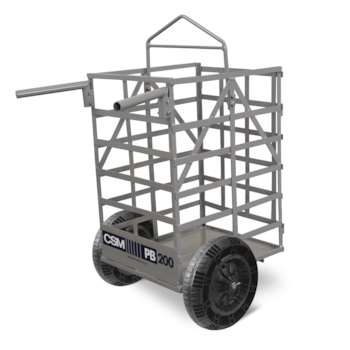 CARRO PORTA BLOCOS CAPACIDADE 200KG PB200 - CSM
