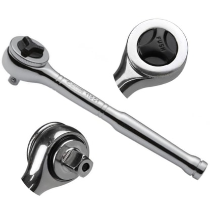 CATRACA CABEÇA REDONDA 1/4" - ST11901SC SATA CATRACA CABEÇA REDONDA 1/4" - ST11901SC SATA