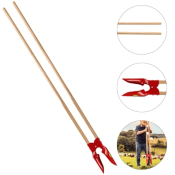 CAVADEIRA ARTICULADA METALICA COM CABO DE MADEIRA DE 180CM - 77571803 TRAMONTINA CAVADEIRA ARTICULADA METALICA COM CABO DE MADEIRA DE 180CM - 77571803 TRAMONTINA