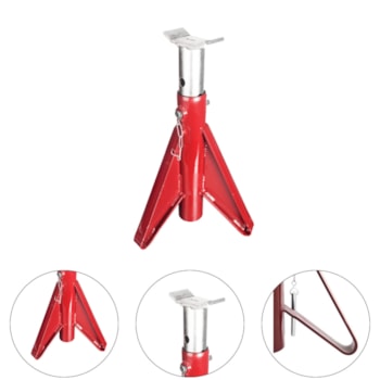 CAVALETE 10 TON GRANDE C/ AJUSTE MANUAL ALT/ (500 A 700 MM) - RAVEN CAVALETE 10 TON GRANDE C/ AJUSTE MANUAL ALT/ (500 A 700 MM) - RAVEN