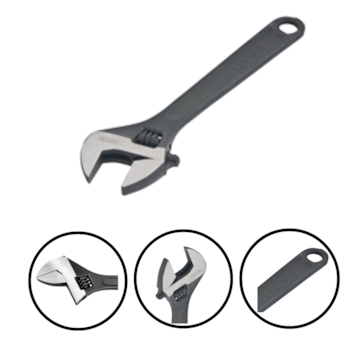 CHAVE AJUSTAVEL 18" FOSFATIZADA - VONDER CHAVE AJUSTAVEL 18" FOSFATIZADA - VONDER
