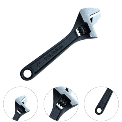 CHAVE AJUSTÁVEL DE 4 POLEGADAS R03800004 - 3301059 GEDORE CHAVE AJUSTÁVEL DE 4 POLEGADAS R03800004 - 3301059 GEDORE