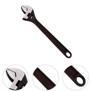 CHAVE AJUSTÁVEL OXIDADA 15" - 213015BX BELZER CHAVE AJUSTÁVEL OXIDADA 15" - 213015BX BELZER