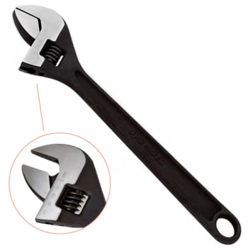 CHAVE AJUSTÁVEL OXIDADA 8 POLEGADAS - 213008BX BELZER CHAVE AJUSTÁVEL OXIDADA 8 POLEGADAS - 213008BX BELZER