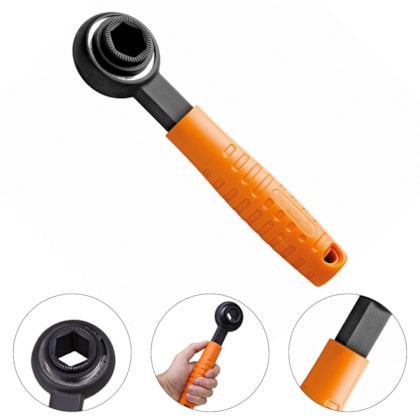 CHAVE CATRACA P/ ESTRUTURAS 7/8" - 44643110 TRAMONTINA CHAVE CATRACA P/ ESTRUTURAS 7/8" - 44643110 TRAMONTINA
