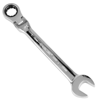 CHAVE COMBINADA CATRAÇA 19 MM CABECA FLEX - 9919BT BELZER CHAVE COMBINADA CATRAÇA 19 MM CABECA FLEX - 9919BT BELZER