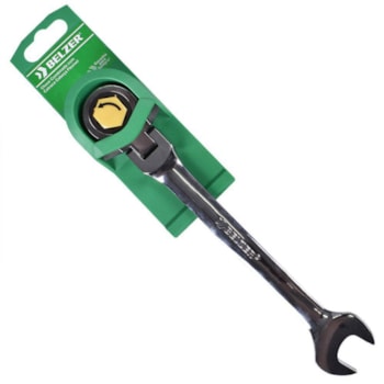 CHAVE COMBINADA CATRAÇA 19 MM CABECA FLEX - 9919BT BELZER CHAVE COMBINADA CATRAÇA 19 MM CABECA FLEX - 9919BT BELZER