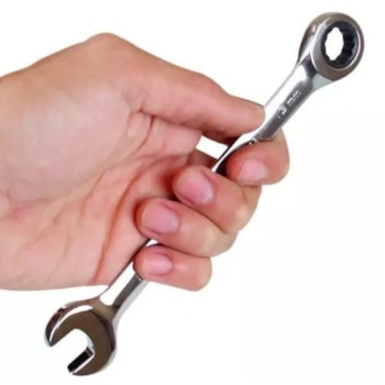 CHAVE COMBINADA COM CATRACA 10 MM - 9110BT BELZER CHAVE COMBINADA COM CATRACA 10 MM - 9110BT BELZER