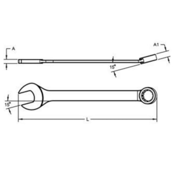 CHAVE COMBINADA PLANA - 10 MM - 1879177