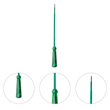 CHAVE DE FENDA 1/8" X 6" ISOLADA PRL PVC - SATA CHAVE DE FENDA 1/8" X 6" ISOLADA PRL PVC - SATA