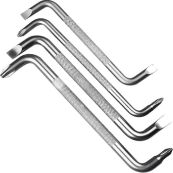 Chave de Fenda Offset  4Peças - Irwin - 1864817 Chave de Fenda Offset  4Peças - Irwin - 1864817