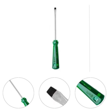 CHAVE DE FENDA SIMPLES 1/8 X 10" - SATA CHAVE DE FENDA SIMPLES 1/8 X 10" - SATA