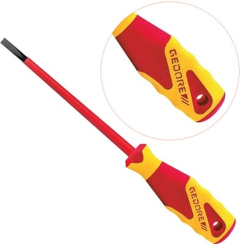 CHAVE DE FENDA SIMPLES ISOLADA DE 5,5 MM - 091810 GEDORE CHAVE DE FENDA SIMPLES ISOLADA DE 5,5 MM - 091810 GEDORE