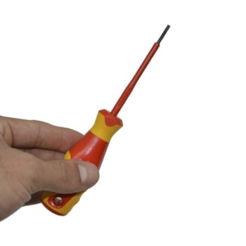 CHAVE DE FENDA SIMPLES ISOLADA DE 5,5 MM - 091810 GEDORE CHAVE DE FENDA SIMPLES ISOLADA DE 5,5 MM - 091810 GEDORE