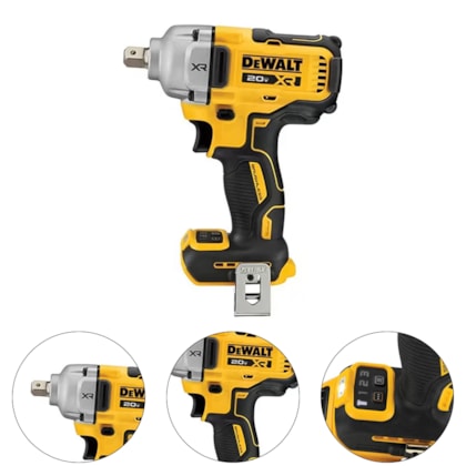 CHAVE DE IMPACTO 1/2" 20V MAX MID-RANGE - DCF892B-B3 DEWALT