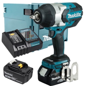 CHAVE DE IMPACTO A BATERIA 18V 1/2 1000NM DTW1002RFJ - MAKITA Voltagem:BIVOLT
