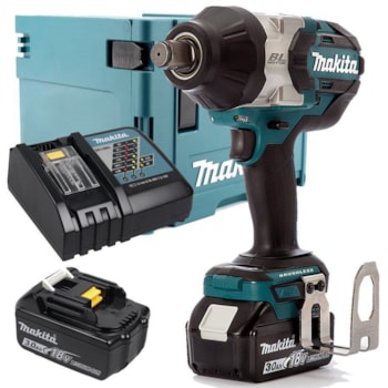 CHAVE DE IMPACTO A BATERIA 18V 3/4 1050NM DTW1001RFJ - MAKITA Voltagem:BIVOLT