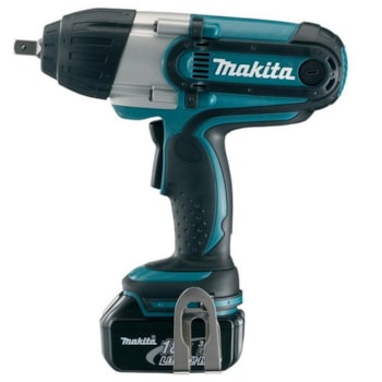 CHAVE DE IMPACTO A BATERIA 18V LITION 440NM - DTW450RFE MAKITA Voltagem:127V