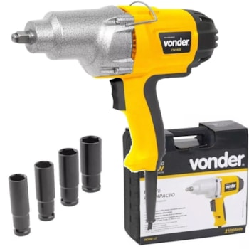 CHAVE DE IMPACTO ELÉTRICA 1/2 900W - CIV900 VONDER CHAVE DE IMPACTO ELÉTRICA 1/2 900W - CIV900 VONDER
