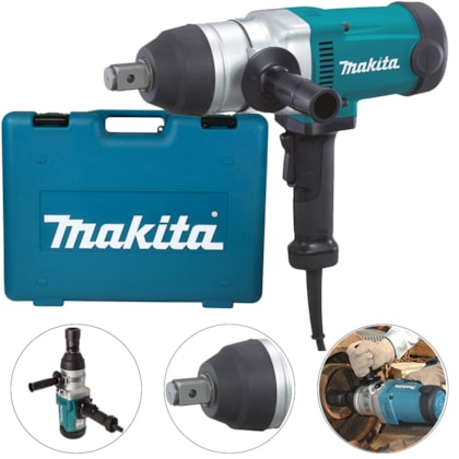CHAVE DE IMPACTO ELÉTRICA 1POL 1200W COM MALETA - TW1000 MAKITA CHAVE DE IMPACTO ELÉTRICA 1POL 1200W COM MALETA - TW1000 MAKITA