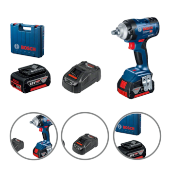 CHAVE DE IMPACTO GDS 18V-400 PROFESSIONAL - 06019K00E0 BOSCH CHAVE DE IMPACTO GDS 18V-400 PROFESSIONAL - 06019K00E0 BOSCH