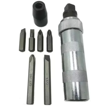 CHAVE DE IMPACTO MANUAL 1/2  6 PEÇAS COM MALETA - 115759 MTX CHAVE DE IMPACTO MANUAL 1/2  6 PEÇAS COM MALETA - 115759 MTX