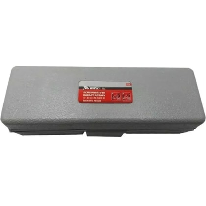 CHAVE DE IMPACTO MANUAL 1/2  6 PEÇAS COM MALETA - 115759 MTX CHAVE DE IMPACTO MANUAL 1/2  6 PEÇAS COM MALETA - 115759 MTX