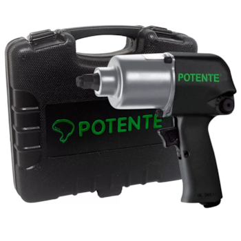 CHAVE DE IMPACTO PNEUMÁTICA 1/2" DUPLO MARTELO - 01.41.PN120178 POTENTE BRASIL CHAVE DE IMPACTO PNEUMÁTICA 1/2" DUPLO MARTELO - 01.41.PN120178 POTENTE BRASIL