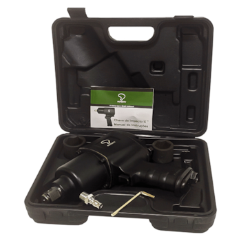 CHAVE DE IMPACTO PNEUMÁTICA 3/4" 1200NM COM MALETA E SOQUETES - 01.41.PN3402120 POTENTE BRASIL CHAVE DE IMPACTO PNEUMÁTICA 3/4" 1200NM COM MALETA E SOQUETES - 01.41.PN3402120 POTENTE BRASIL