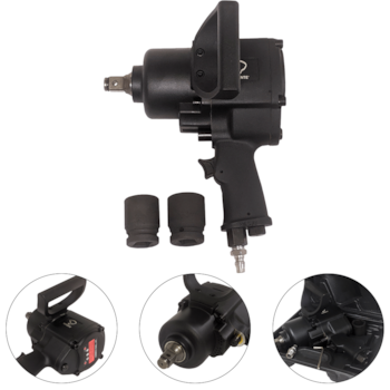 CHAVE DE IMPACTO PNEUMÁTICA 3/4" COM SOQUETES - 01.41.PN3402160 POTENTE BRASIL CHAVE DE IMPACTO PNEUMÁTICA 3/4" COM SOQUETES - 01.41.PN3402160 POTENTE BRASIL