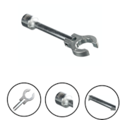CHAVE ESTRIADA 22MM ARTICULADA P/ SONDA LAMBDA - 1010090 RAVEN CHAVE ESTRIADA 22MM ARTICULADA P/ SONDA LAMBDA - 1010090 RAVEN