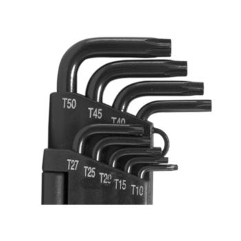 CHAVE HEXALOBULAR TORK 9PC T10-T50 CRV - 3573010050 VONDER CHAVE HEXALOBULAR TORK 9PC T10-T50 CRV - 3573010050 VONDER